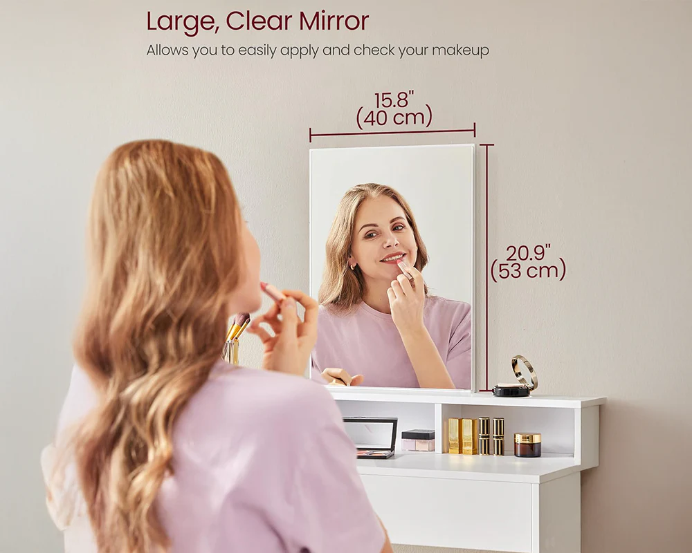 Dressing Table with Mirror - Image 3