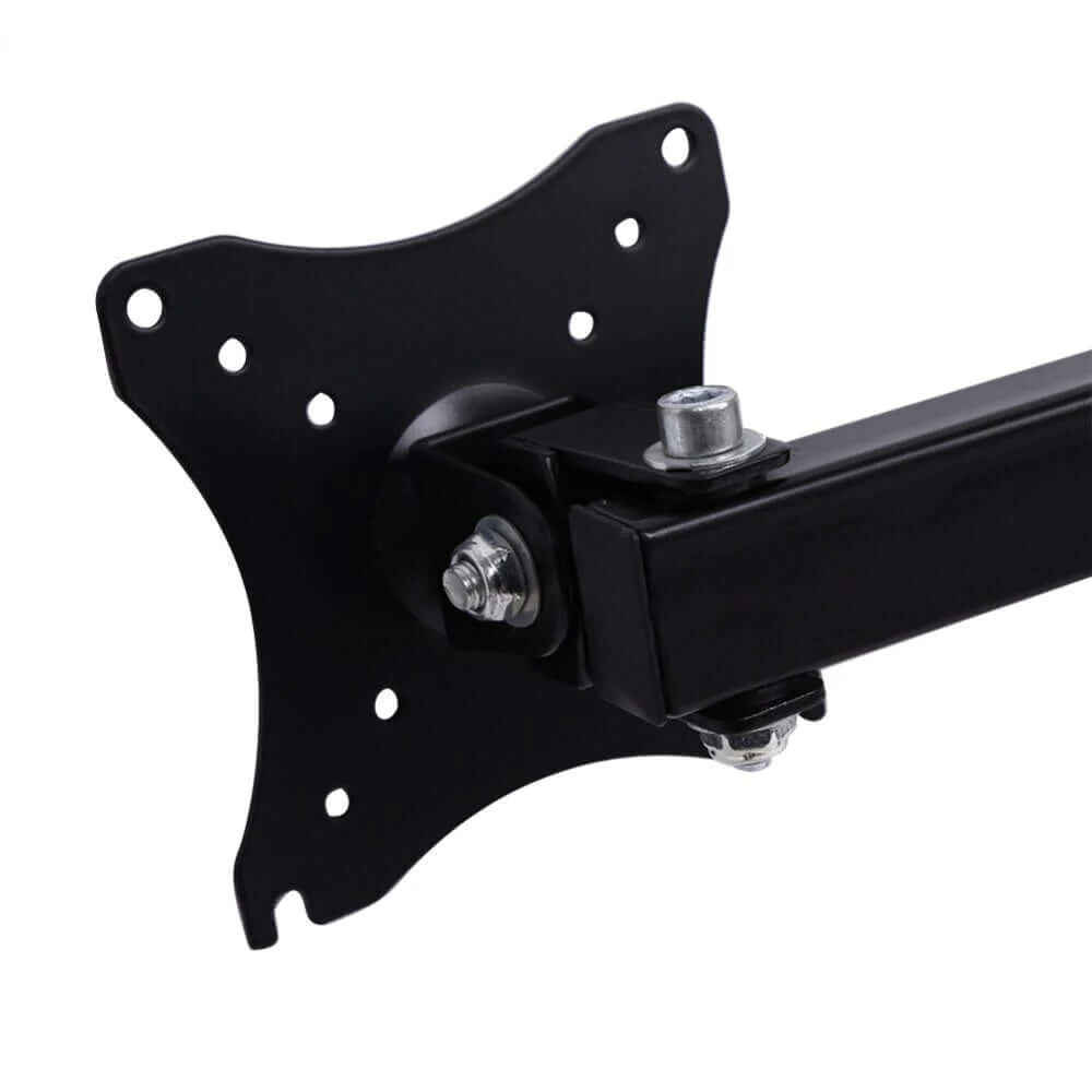 Dual Monitor Stand Bracket Mount 14"-24" Screens 360-degree Rotation - Image 2
