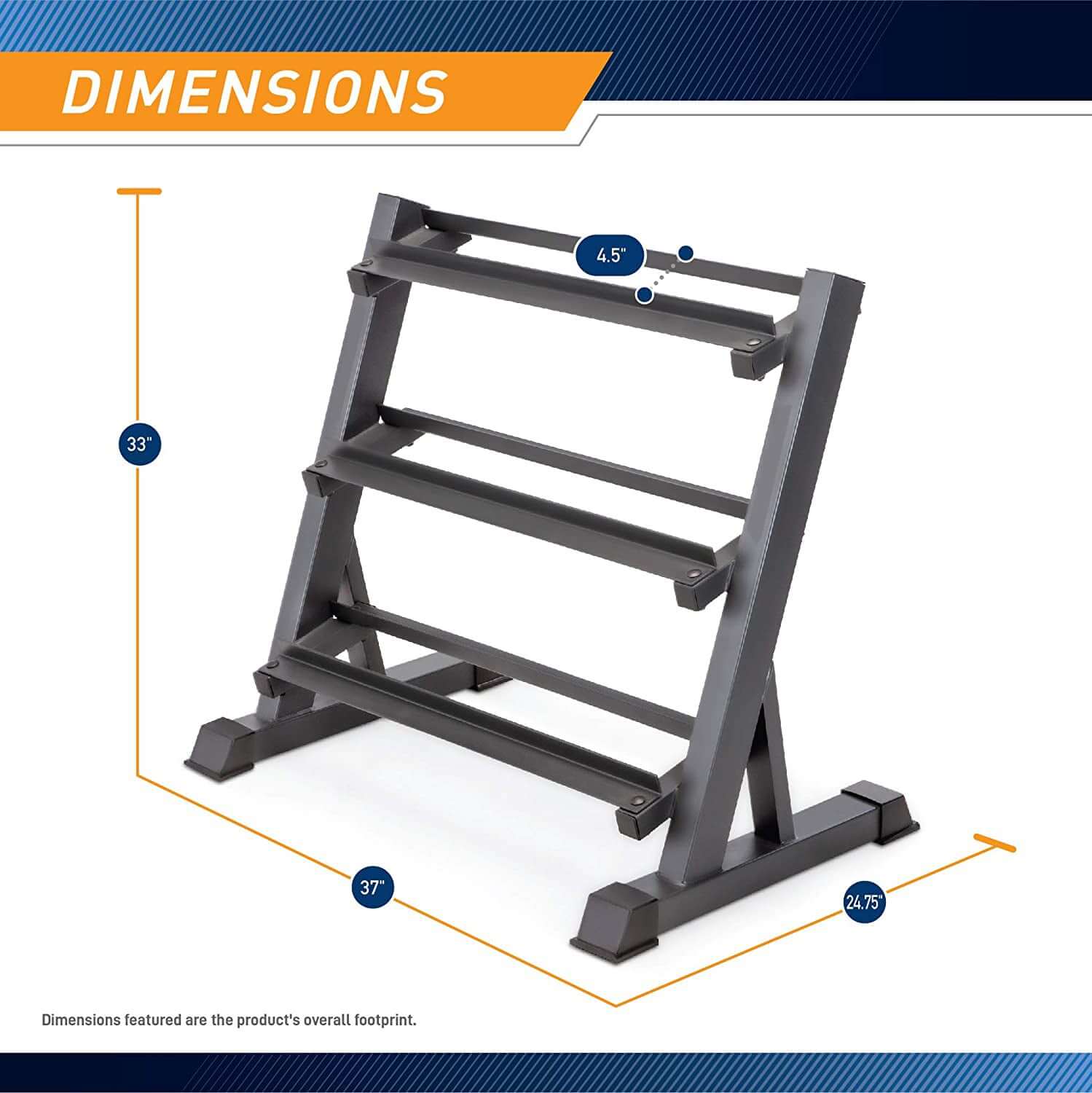 Dumbbell Rack Weights Rack Stand - Image 4