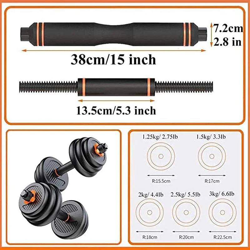 Adjustable Dumbbells 30KG - Image 6