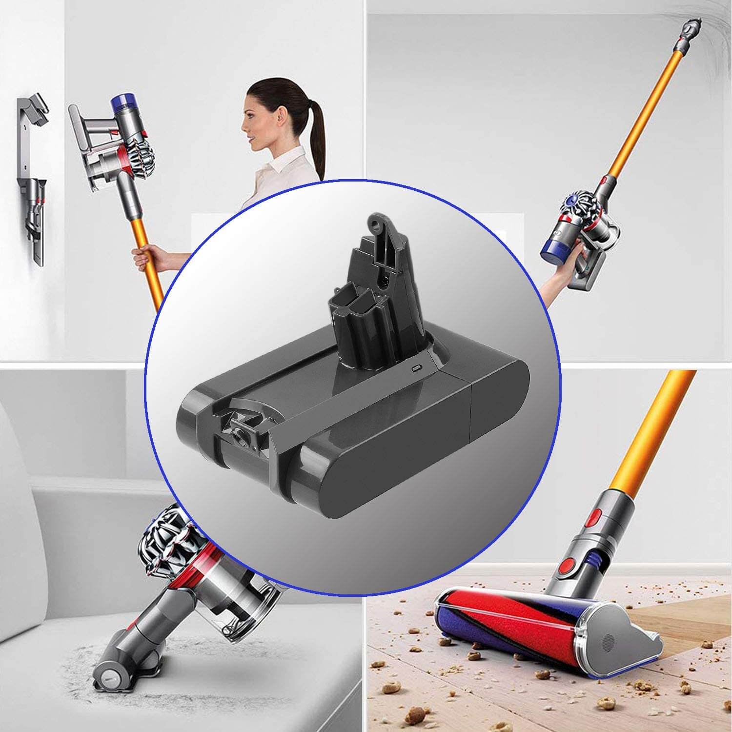 Dyson V6 Battery 3000mAh Replacement - Image 5
