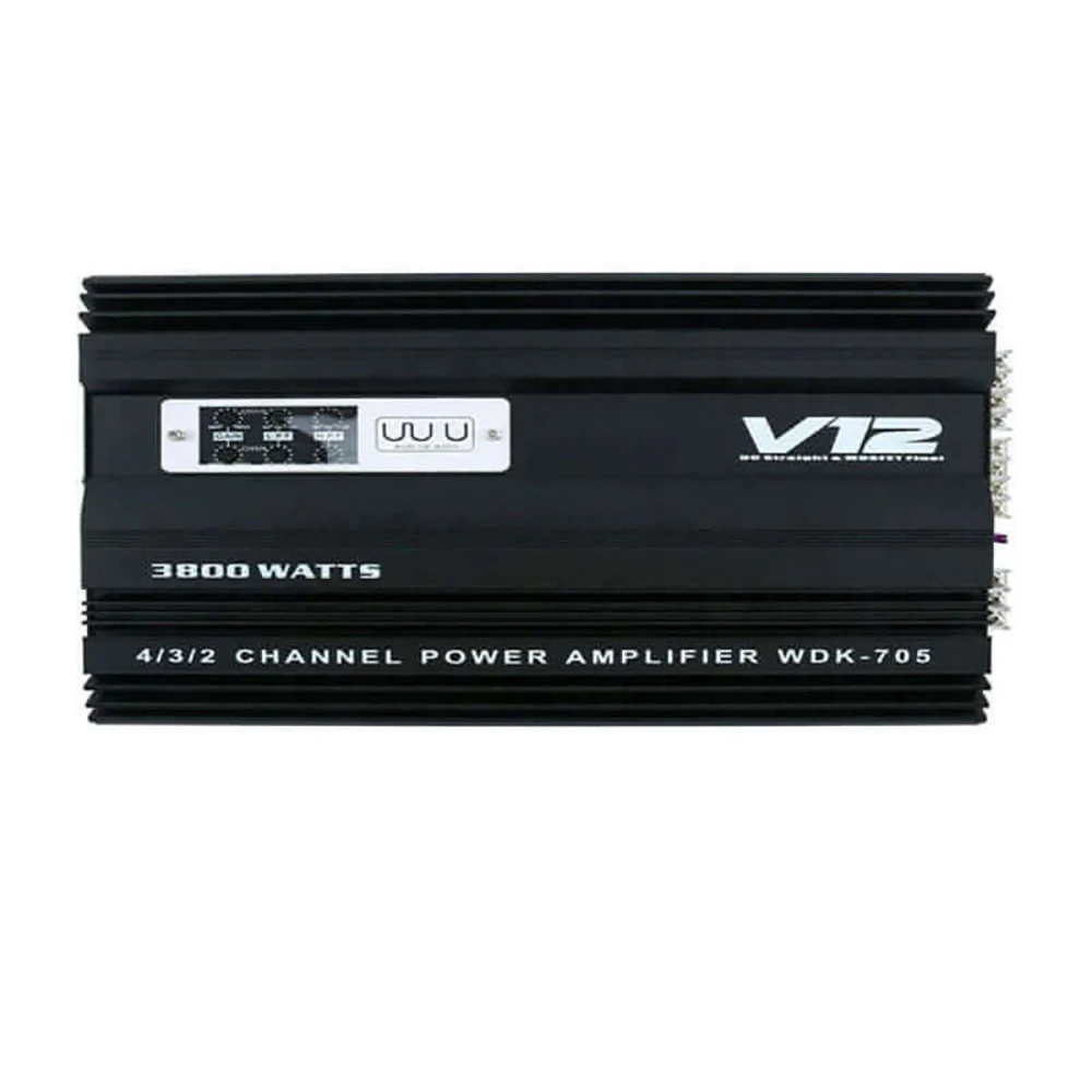 4 Channel Car Amplifier High Power 3800W Car Audio Amp
