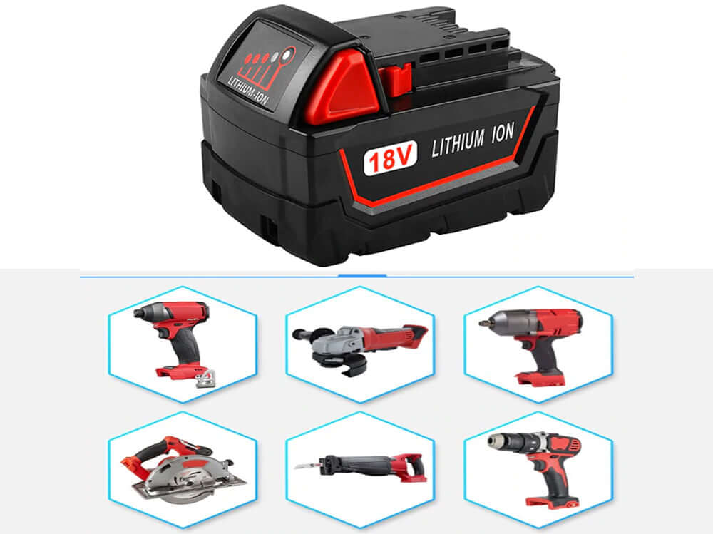 2 x Milwaukee M18 4.0AH Battery Replacement - Image 5