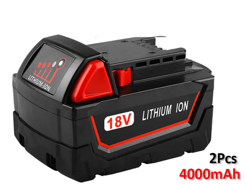 2 x Milwaukee M18 4.0AH Battery Replacement - Image 8