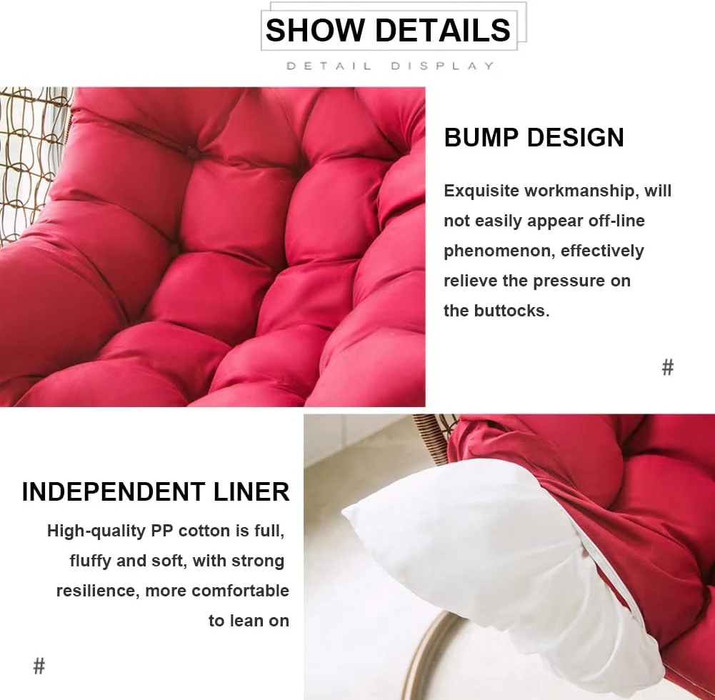 Hanging Egg Chair Cushion Sofa - Image 12