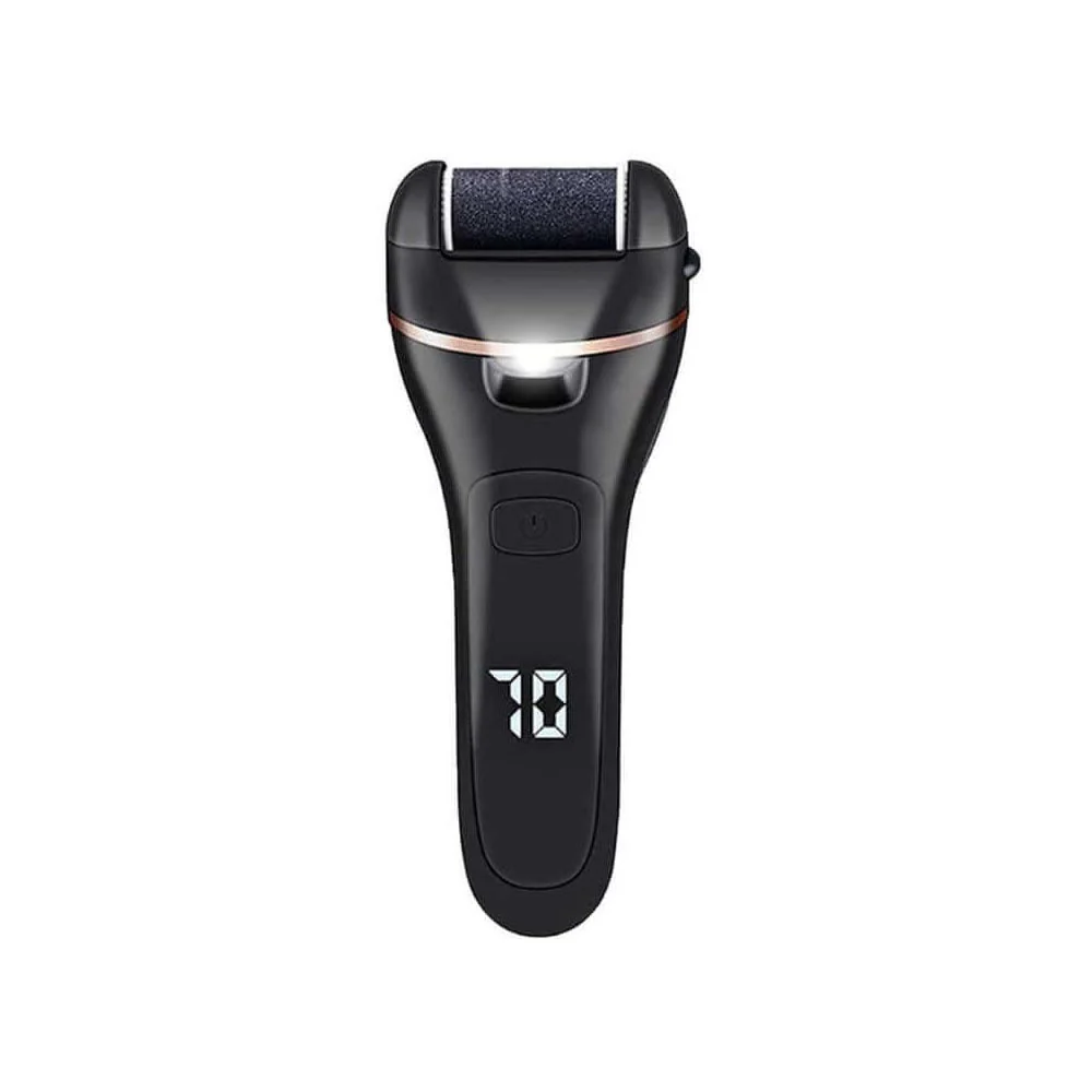 Electric Foot File Pedicure Set with 3 Rollers
