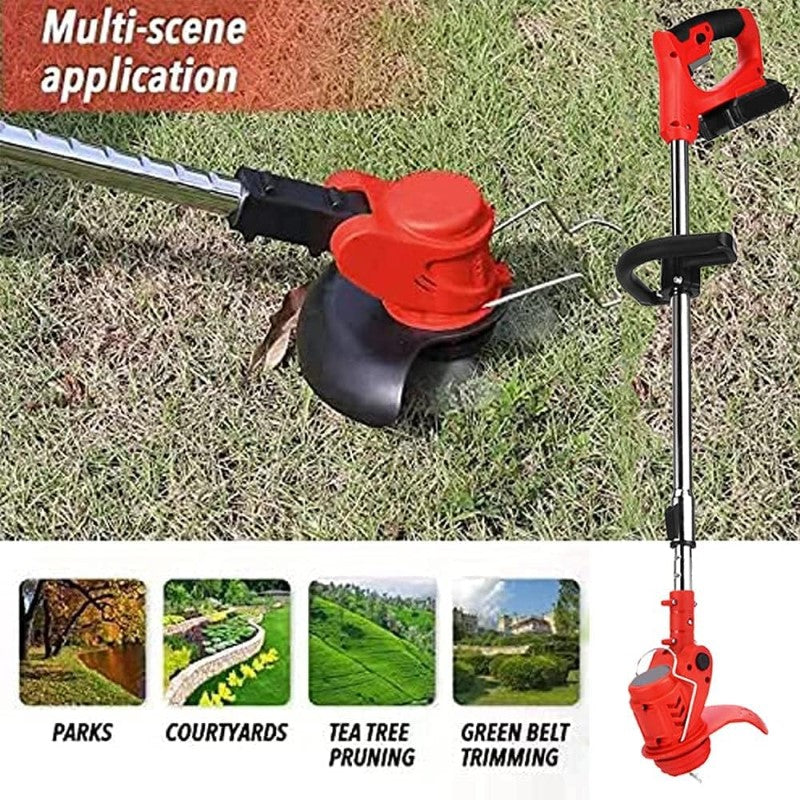 Lawn Mower Cordless Pruning Cutter Weed Wacker Garden Trimmier - Image 9