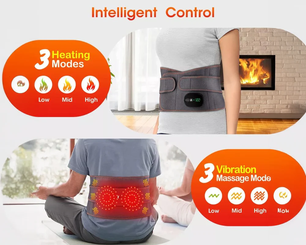 Electric Heating Waist Massage Belt - Image 4