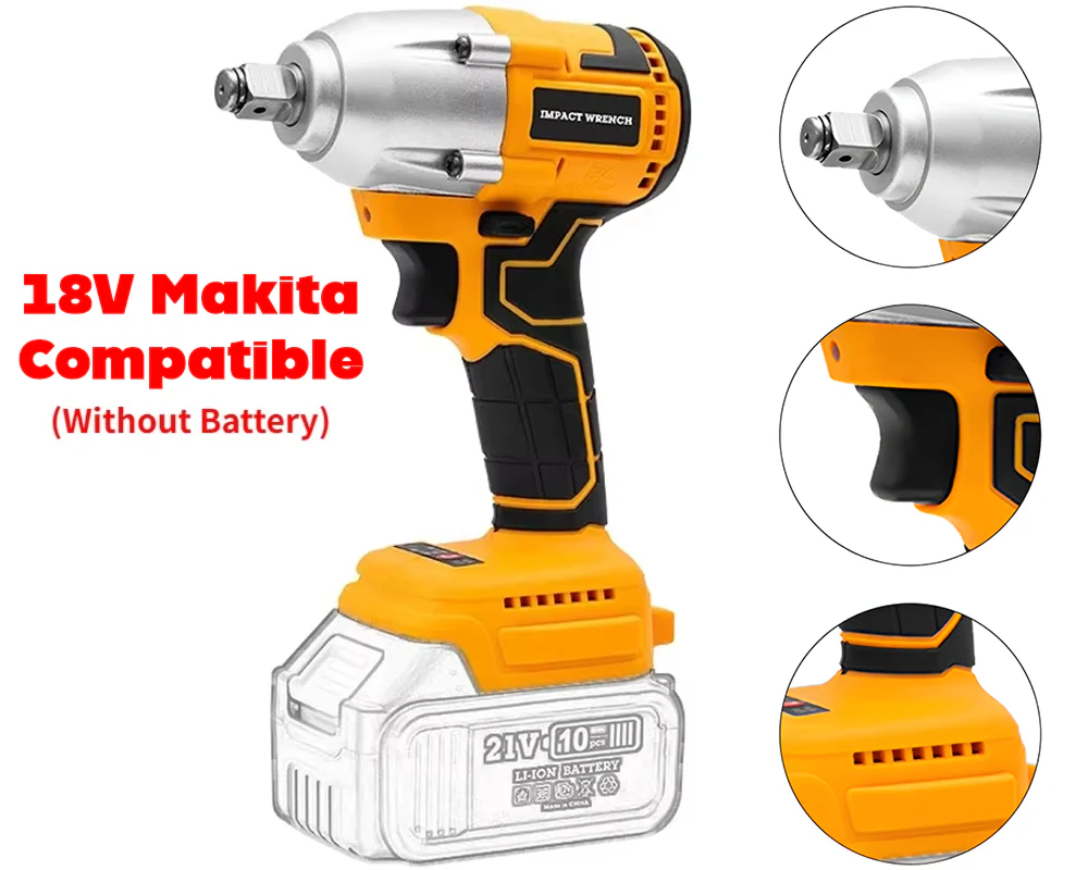 Electric Impact Wrench Makita Compitable - Image 2