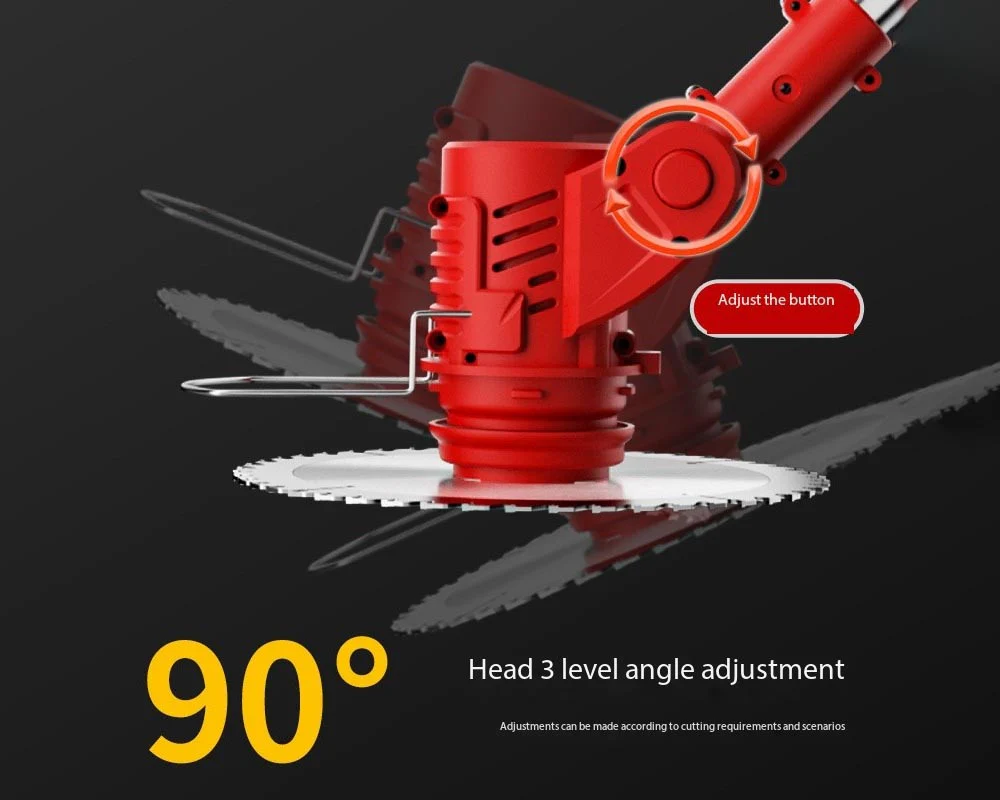 Push Weed Eater strimmer, Battery Operated Grass Cutter - Image 7