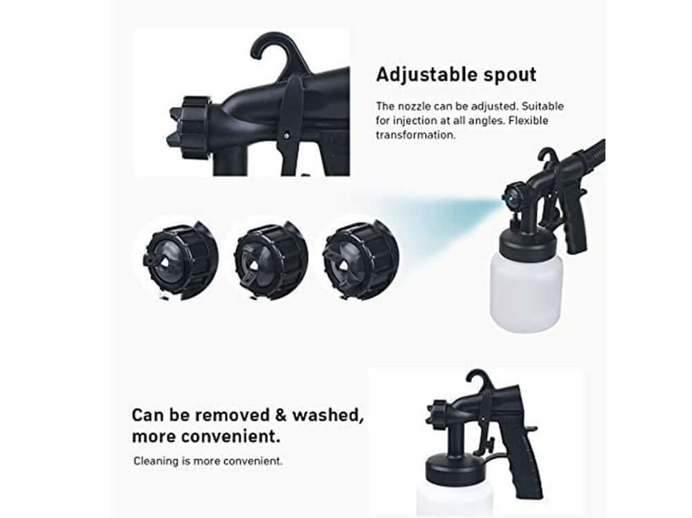 650W Electric Paint Sprayer Gun with 800ml Container - Image 3
