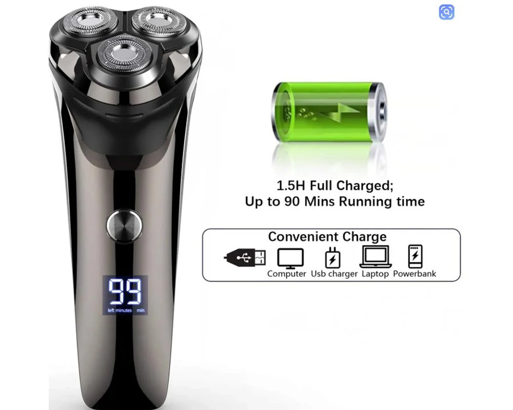 Rechargeable Cordless Hair Trimmer Electric Shaver - Image 10