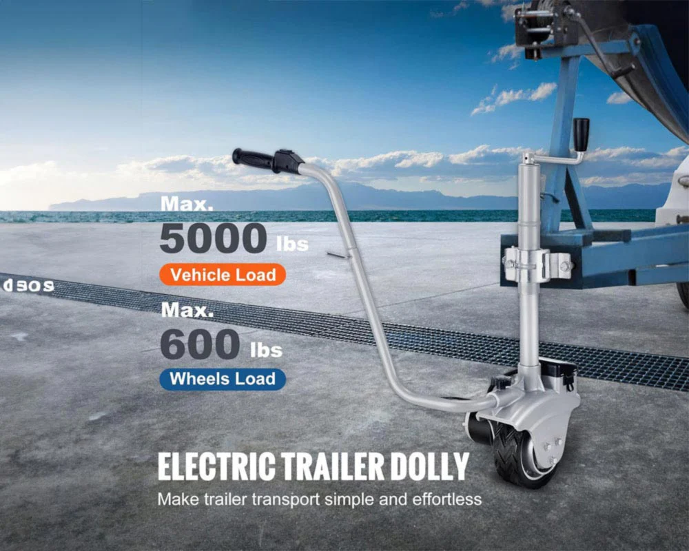 Motorised Electric Jockey Wheel Dolly Mover 5000lbs - Image 2