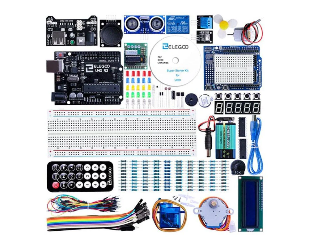 UNO Project Super Starter Kit with Tutorial and UNO R3 Compatible Arduino IDE - Image 2