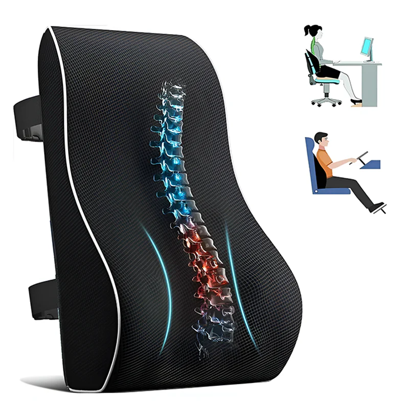 Memory Foam Lumbar Cushion - Image 9