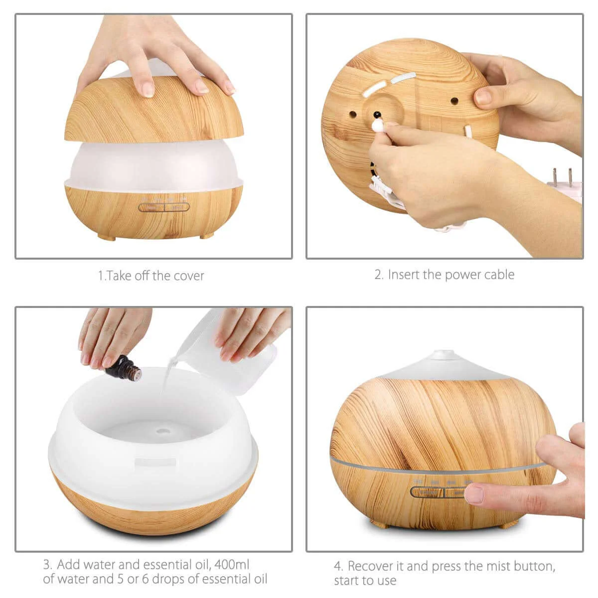 Essential Oil Diffuser Humidifier - Image 6