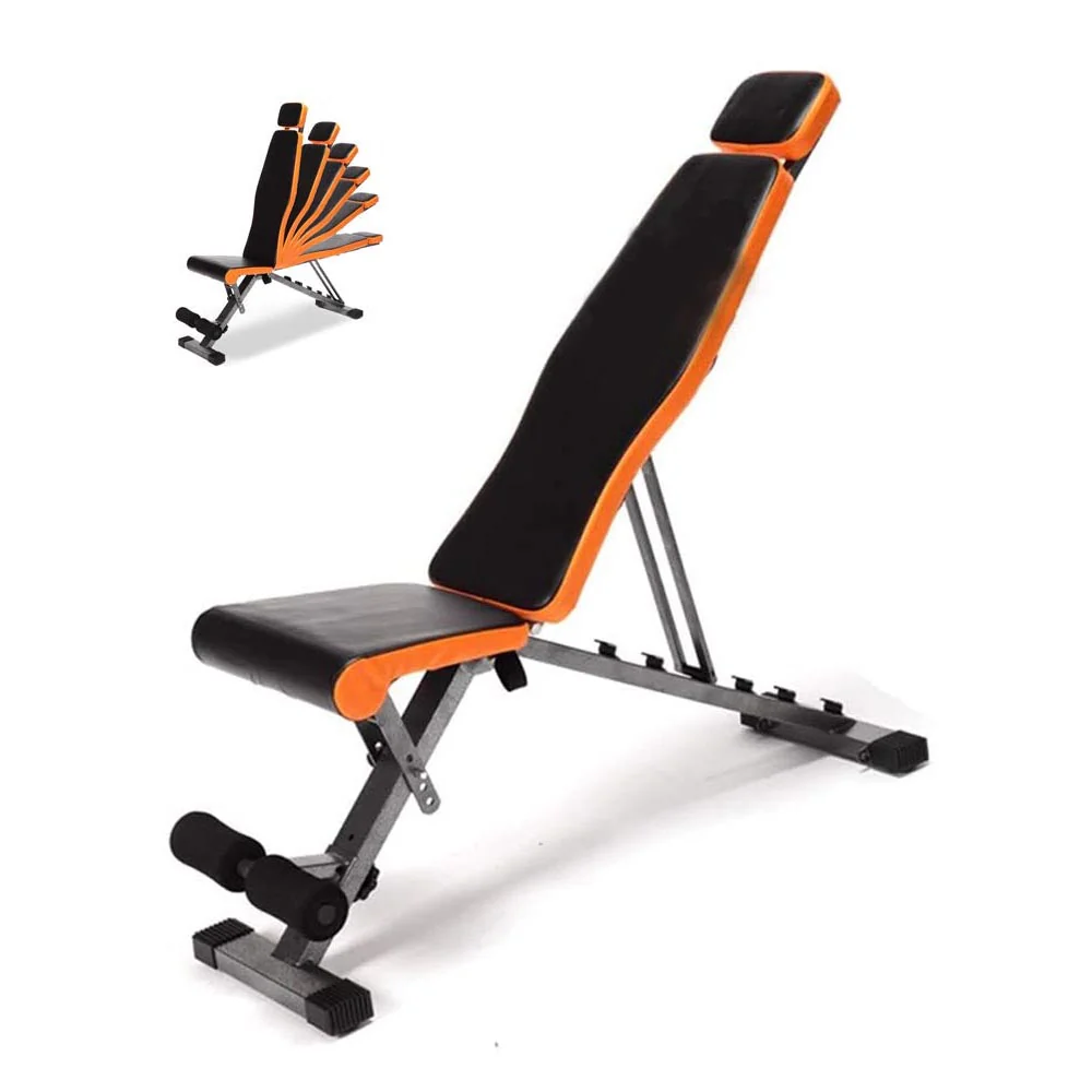 Workout Weight Bench Sit Up Bench 200Kg Capacity Folding Home Gym
