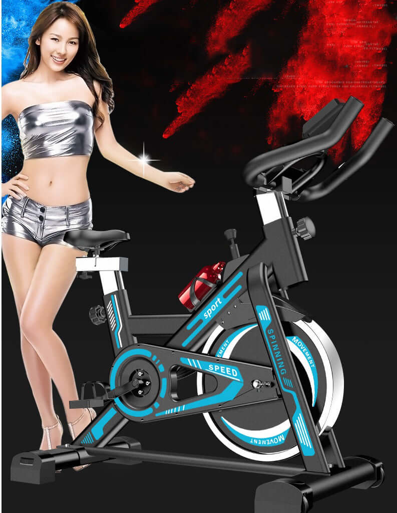 Spin Bike Exercise Bike – Home Cardio Indoor Cycling Fitness Bike - Image 3