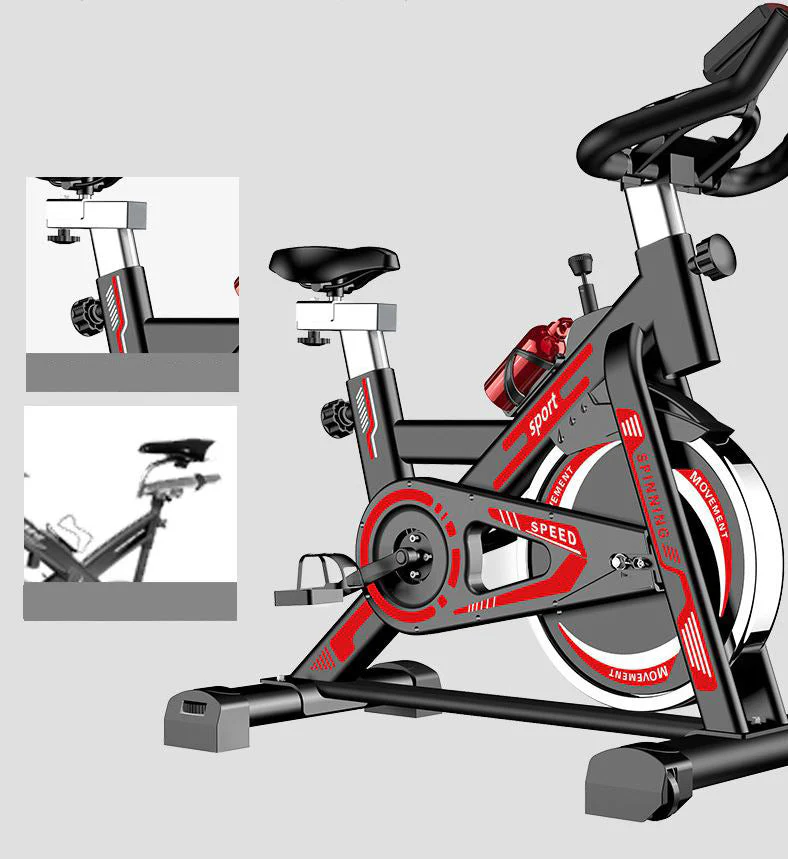 Exercise Bike Spin Bike with Heart Rate Monitor - Image 11