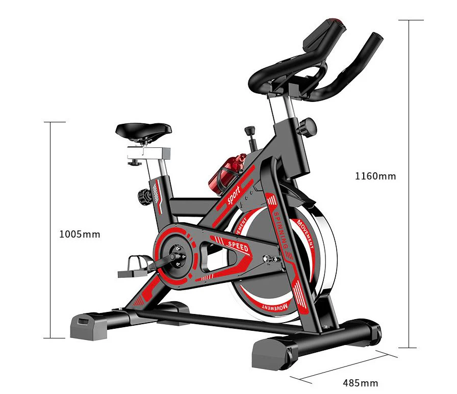 Exercise Bike Spin Bike with Heart Rate Monitor - Image 8