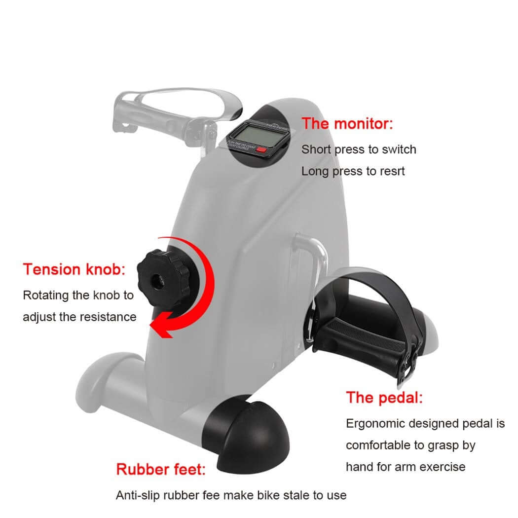 Exercise Bike Mini Cycle With LCD Screen - Image 8