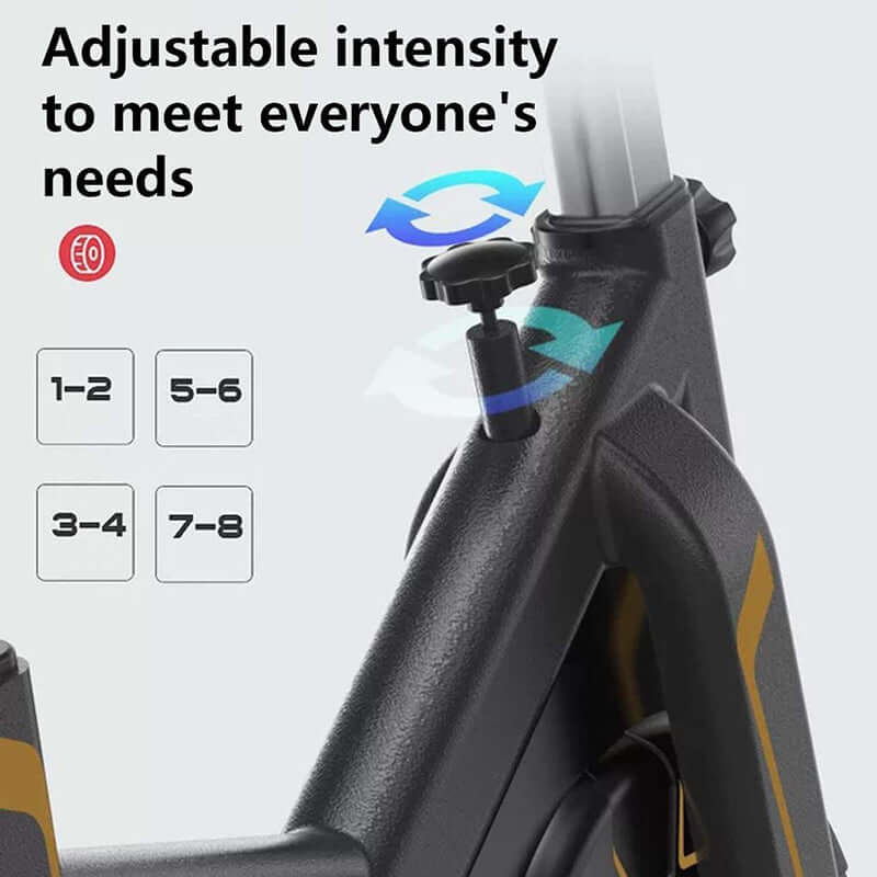 Adjustable Exercise Bike Spin Bike Heavy Duty - Image 4