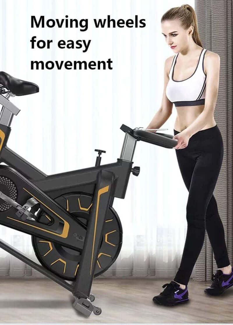 Adjustable Exercise Bike Spin Bike Heavy Duty - Image 5