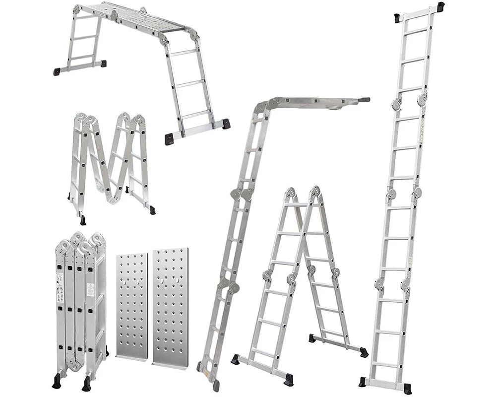 Telescopic ladder Extension Ladder 4.7M - Image 9