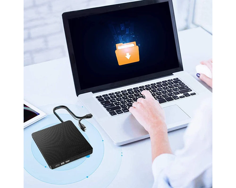 External DVD Drive CD/DVD Writer - Image 5