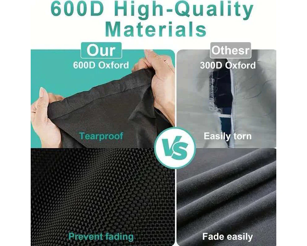 Dog Crate Cover 48 Inch Waterproof Dog Crate Cover with Zipper Access Panels - Image 3