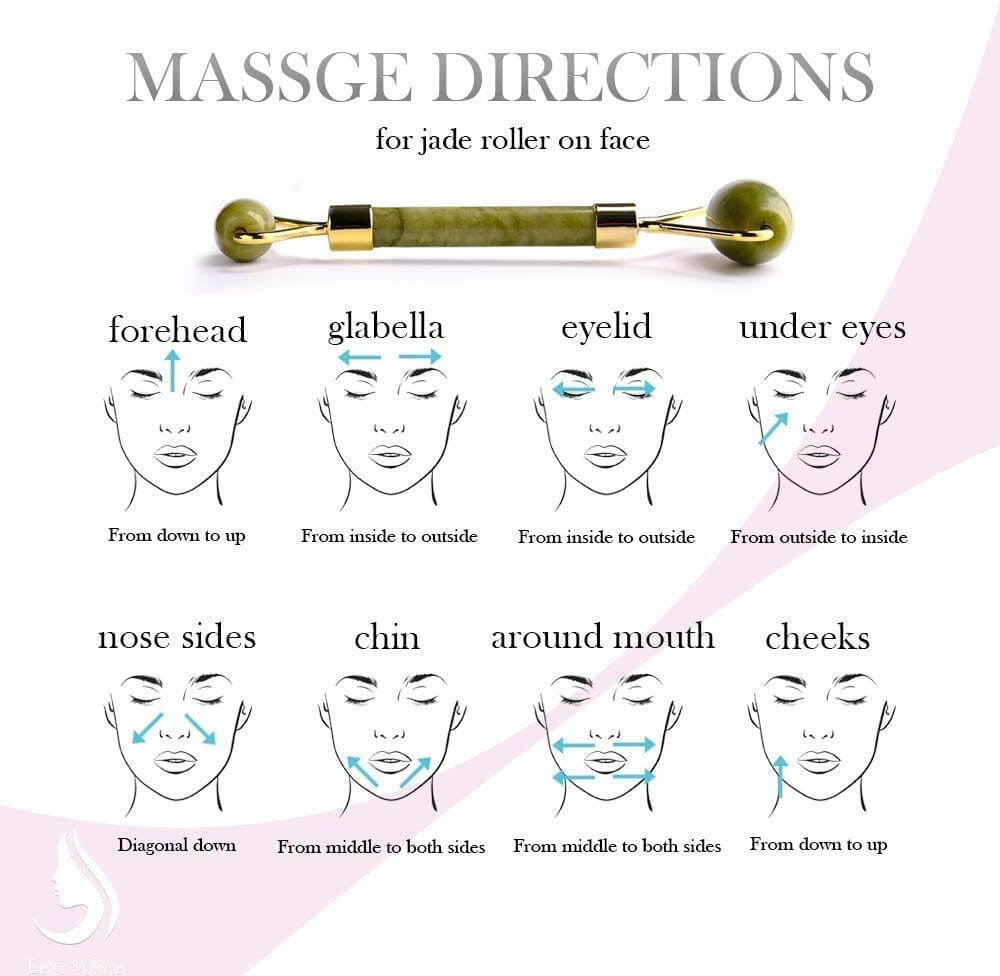 Face Massager Jade Roller Face Roller - Image 6