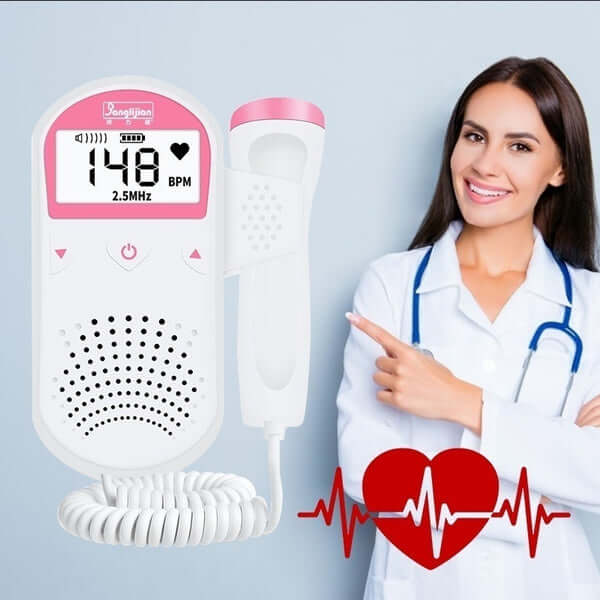Fetal Doppler – Baby Heartbeat Monitor Prenatal Fetal Doppler - Image 4