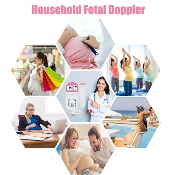 Fetal Doppler – Baby Heartbeat Monitor Prenatal Fetal Doppler - Image 6
