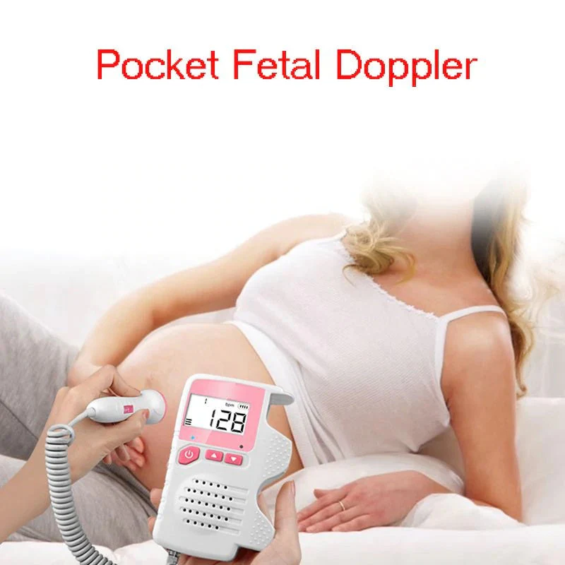 Medical Fetal Doppler Fetal Ultrasound Baby Heartbeat - Image 7