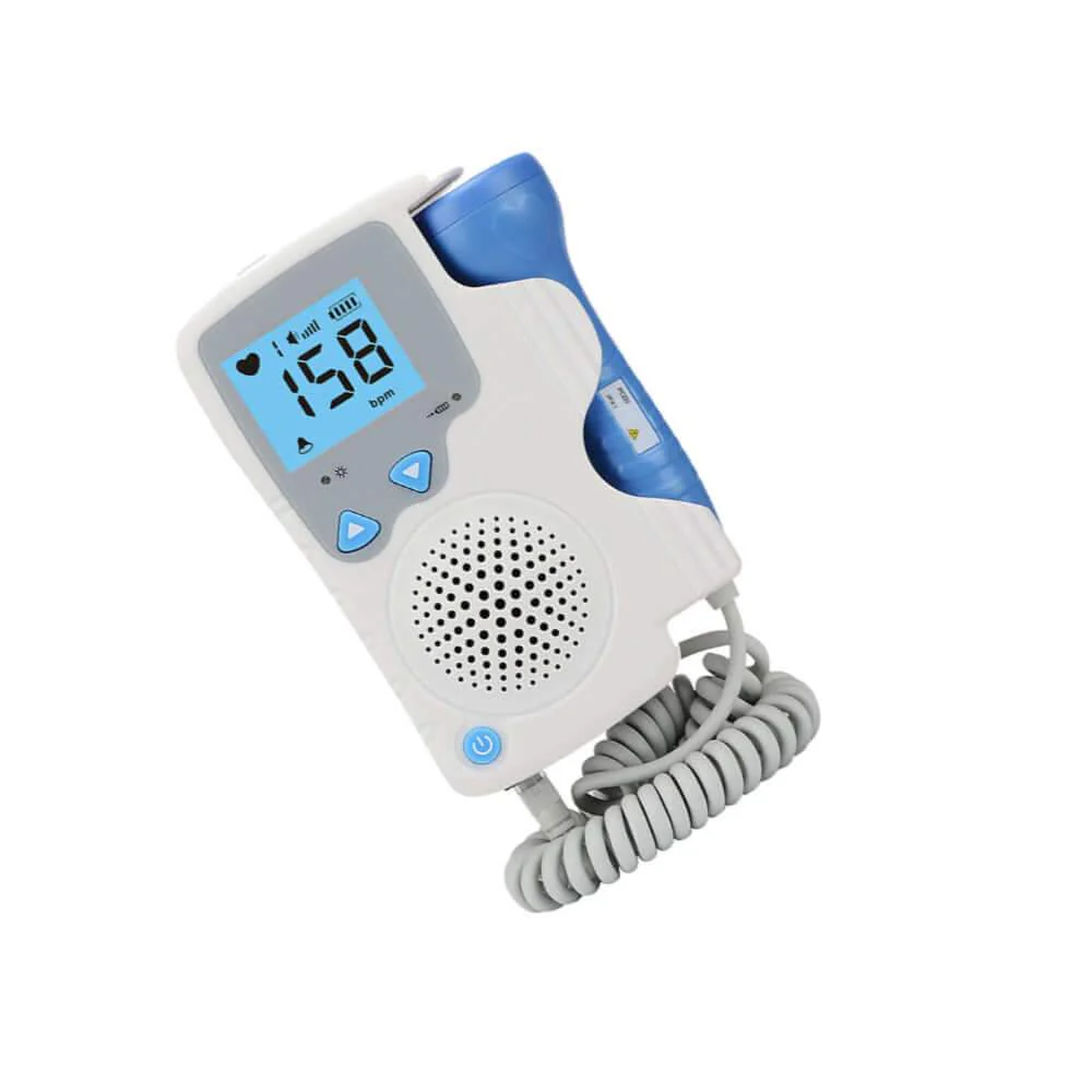 Fetal Doppler Baby Heart Rate Monitor Home Sonar Doppler Stethoscop - Image 3