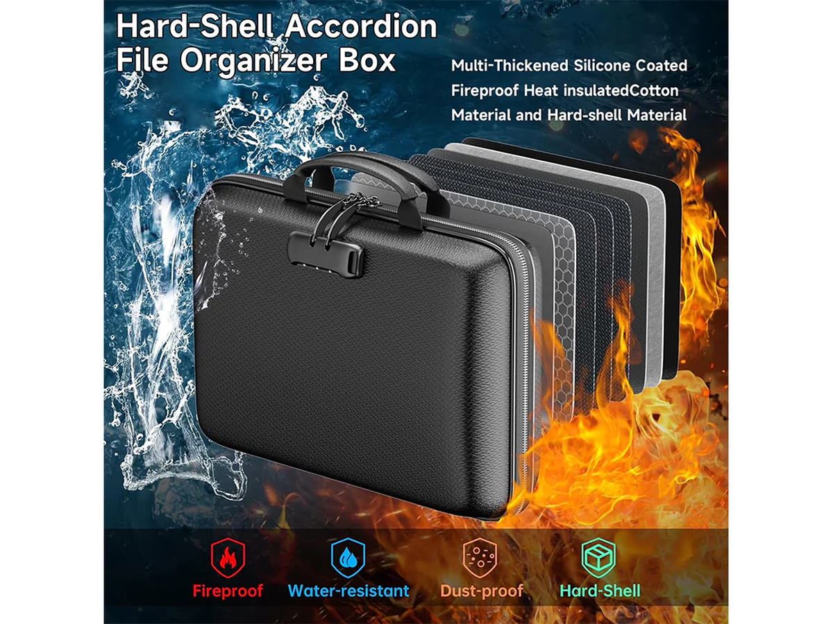 Fireproof Document Organizer - Image 5