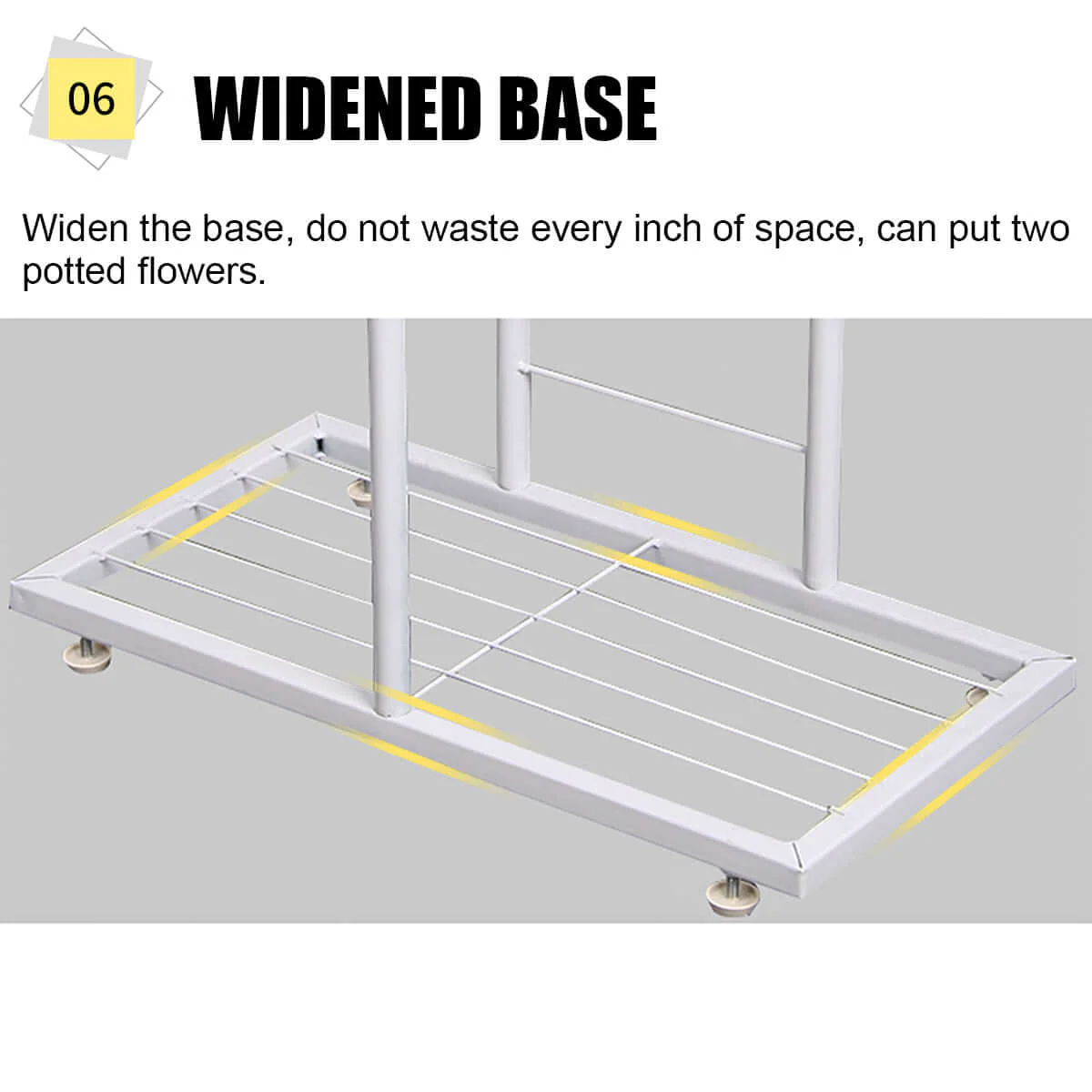 Flower Pot Plant Pot Stand Rack - Image 7