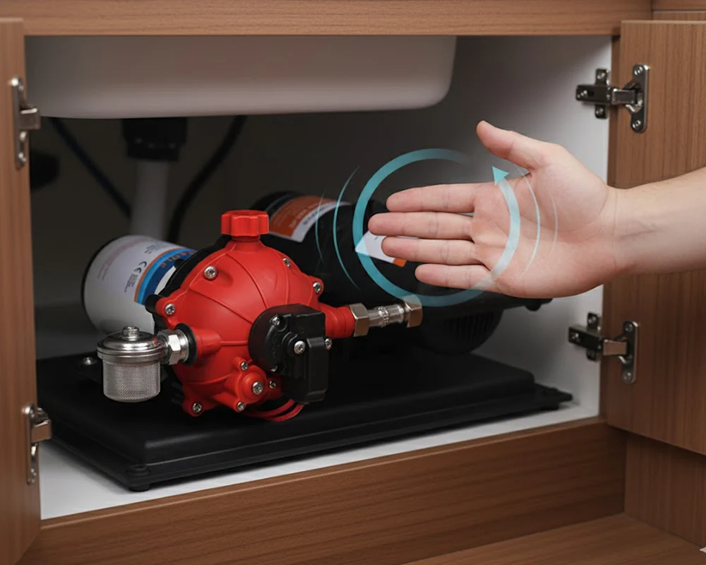 Water Pressure System 70PSI 12V 20.8LPM High Flow Pump System with Accumulator Tank - Image 6