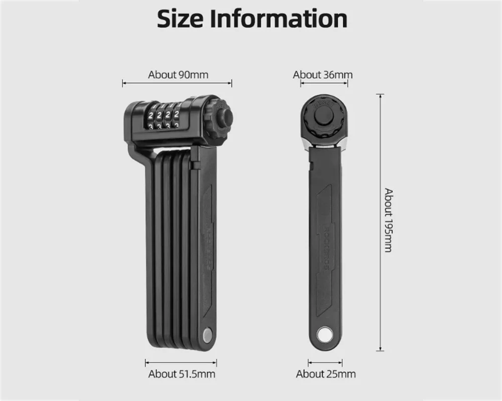 Portable Folding Bike Lock - Image 11