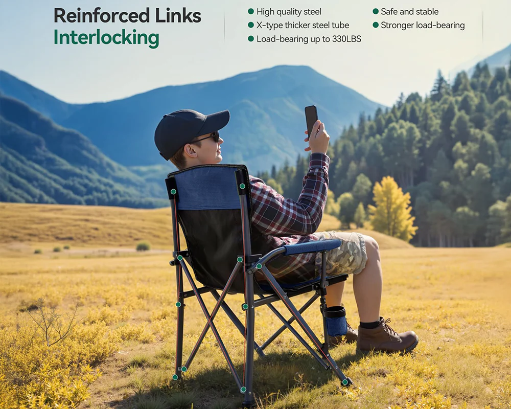 Camping Chair/Outdoor Folding Chair - Image 7