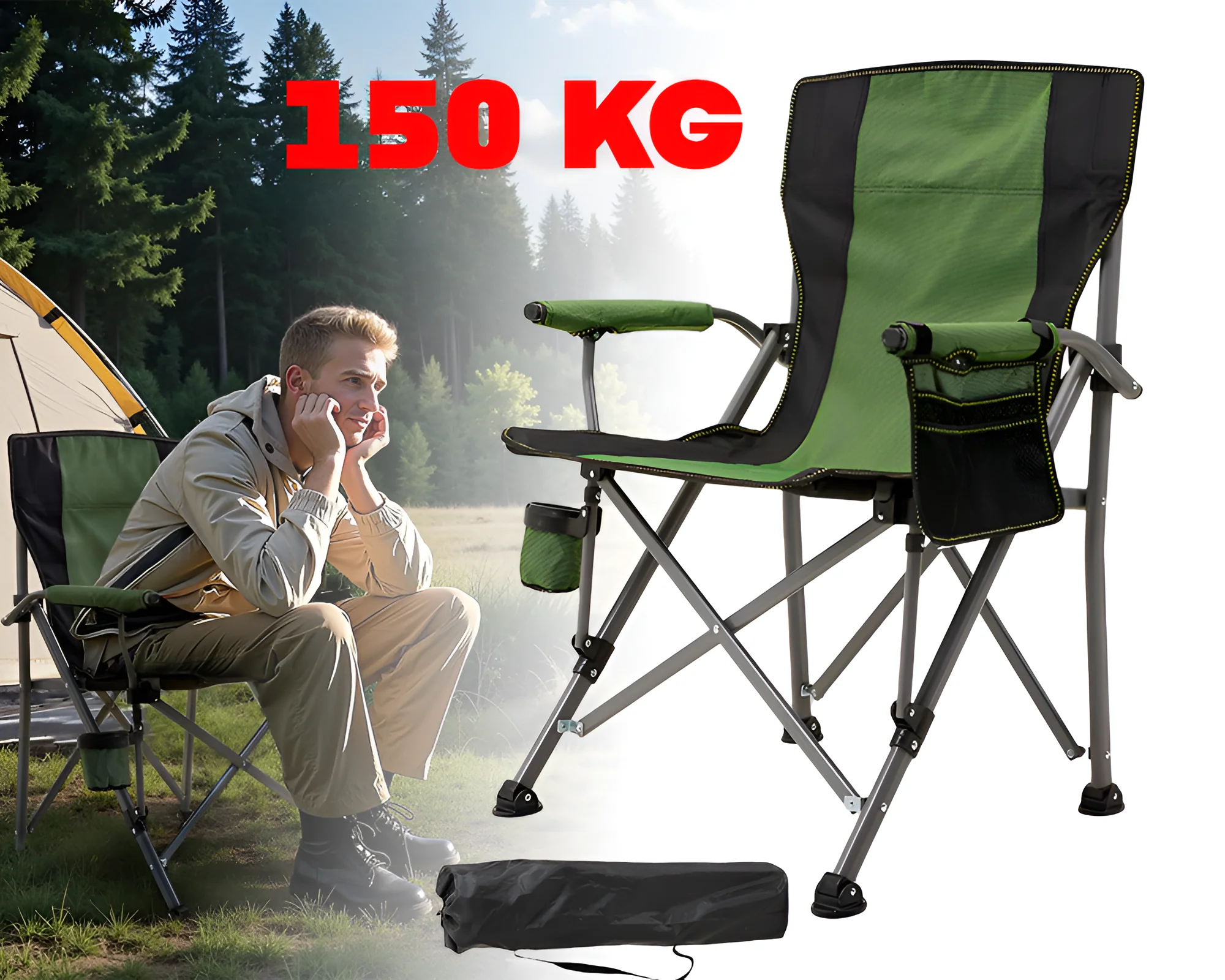 Folding Camping Chair - Image 9