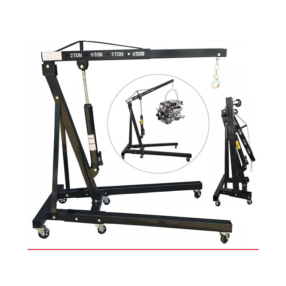 Heavy Duty 2T Engine Hoist Workshop Cranes 2000KG