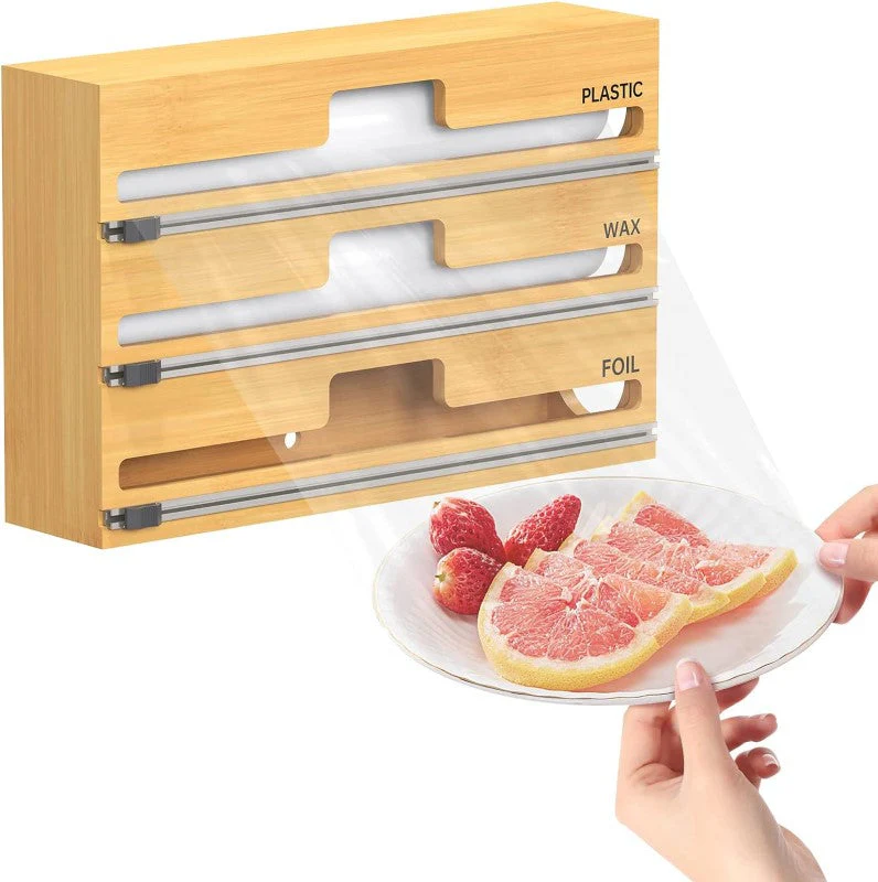 Bamboo Food Wrap Dispenser - Image 11