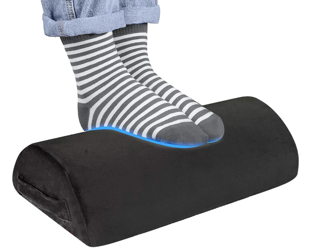 High Density Foam Foot Rest - Black - Image 2