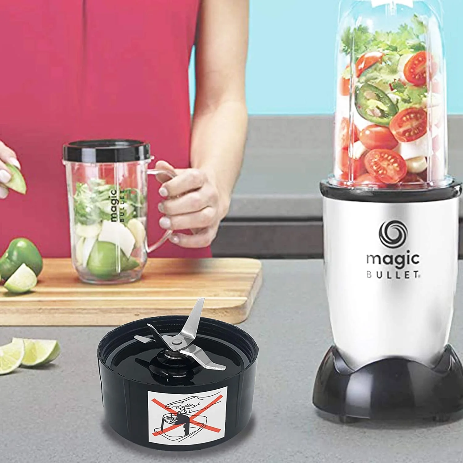 Magic Bullet Blade 250W Cross Knife 2pcs - Image 3