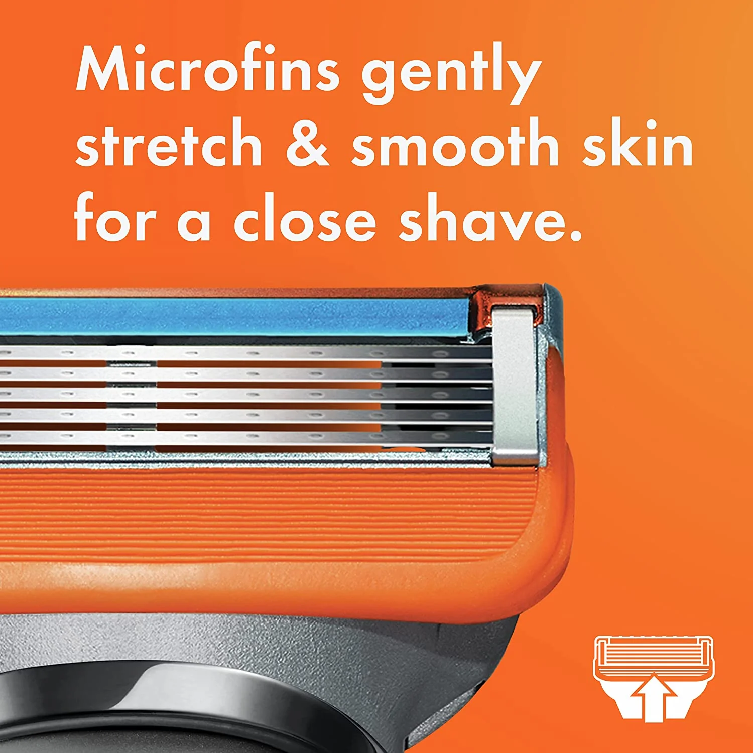 Replacement for Gillette Fusion Power Men's Razor Blade Refills 4 Count - Image 4