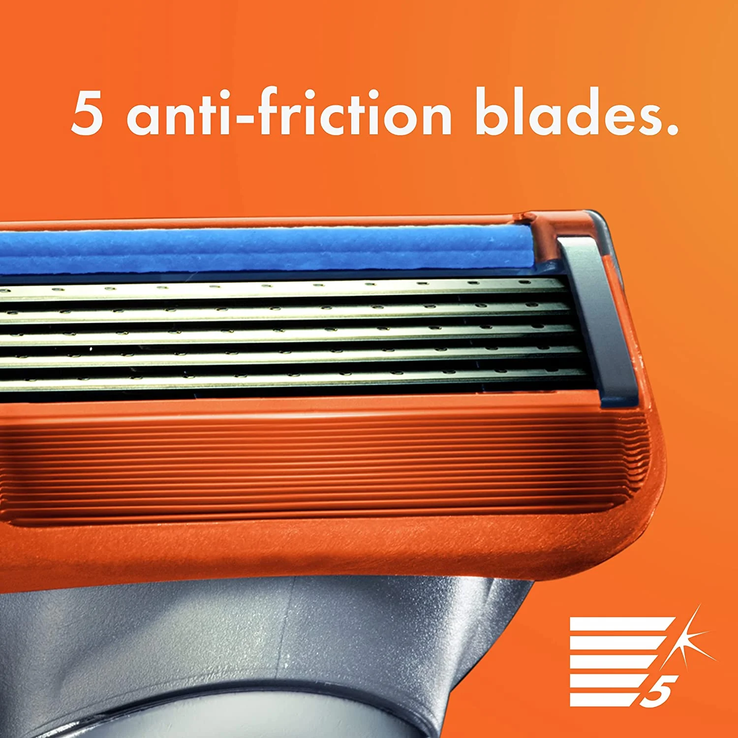 Replacement for Gillette Fusion Power Men's Razor Blade Refills 4 Count - Image 7