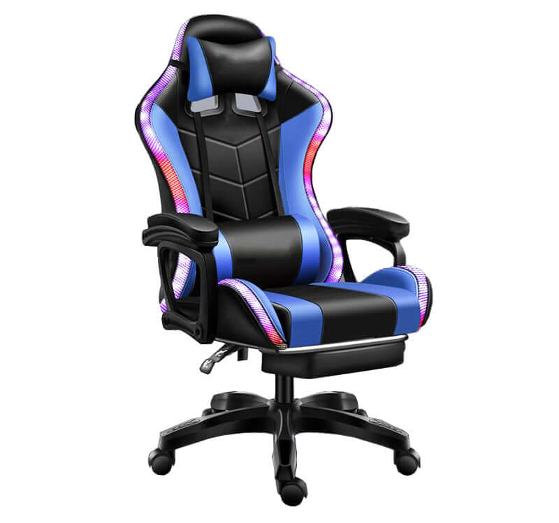 Gaming Chair with Footrest – RGB Gaming Chair with Speakers & Lights - Image 3