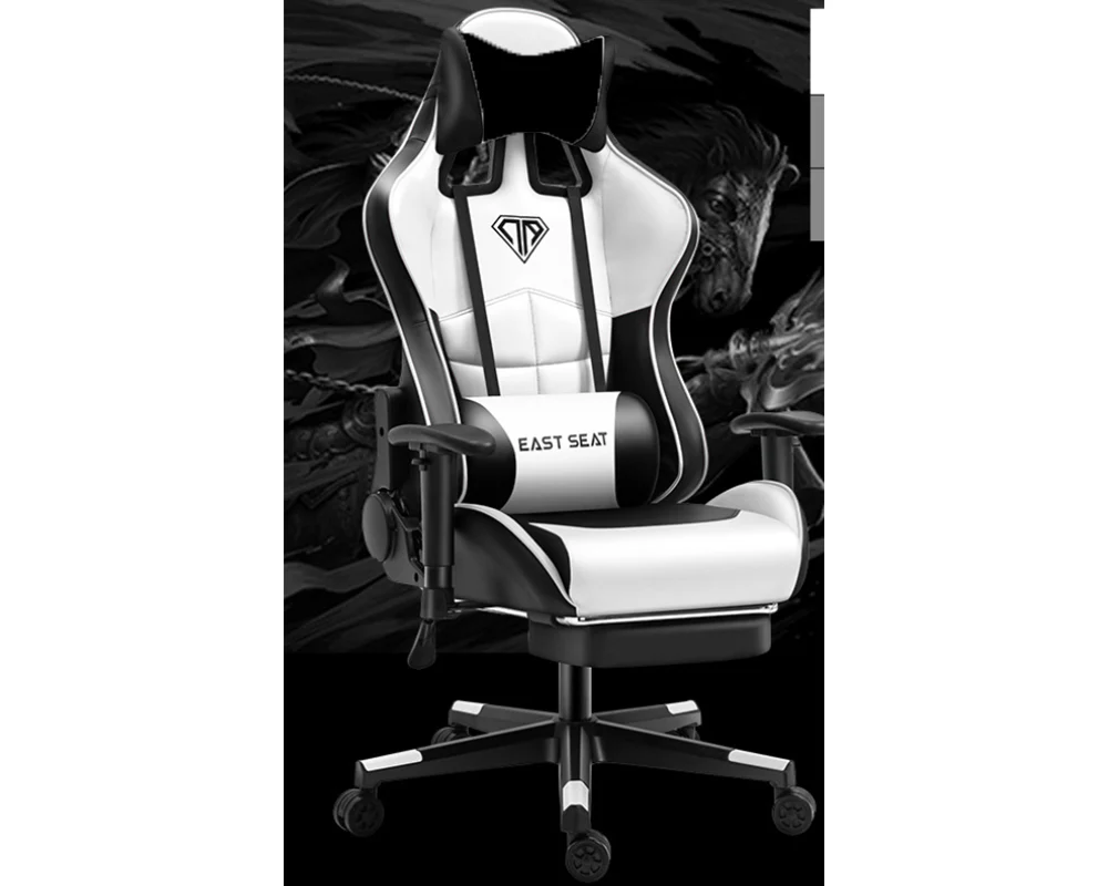 Gaming Chair โ Ergonomic Reclining Gaming Chair with Footrest - Image 11