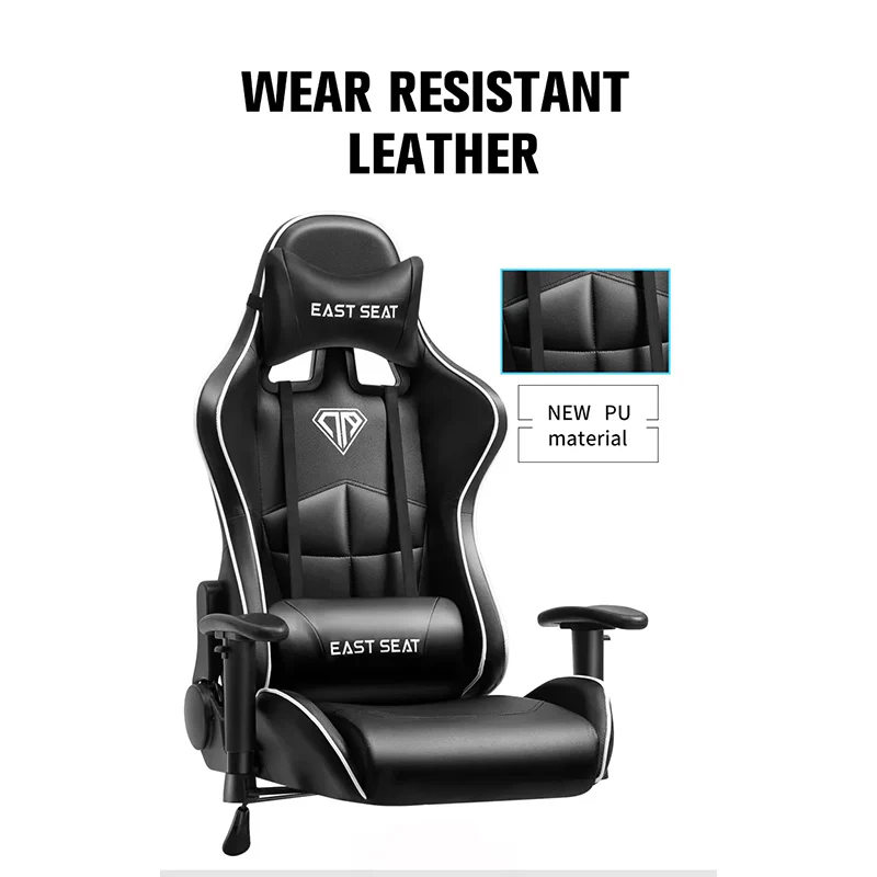 Gaming Chair โ Ergonomic Reclining Gaming Chair with Footrest - Image 47